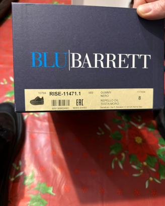 Blu barret testa di moro e gomma