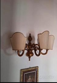 Applique da parete a tre bracci