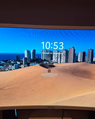 Monitor 32" curvo Full HD