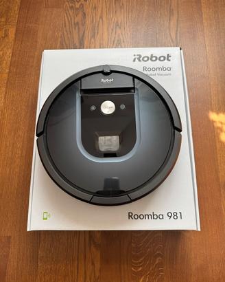 Roomba 981 + accessori + 2 torrette virtual wall
