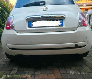 Paraurti posteriore fiat 500 con sensori parking