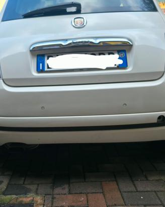 Paraurti posteriore fiat 500 con sensori parking