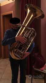 Basso tuba sib Musica Steyr Austria - 4 cilindri