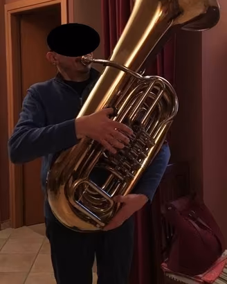 Basso tuba sib Musica Steyr Austria - 4 cilindri