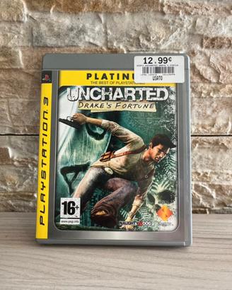 Uncharted: Drake's Fortune Platinum PS3 (PAL)