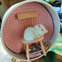 Sveglia casa gattino decorativa!