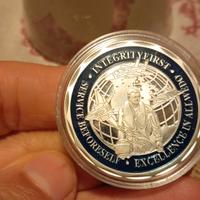 FDC Moneta San Michele Argentata