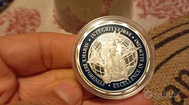 FDC Moneta San Michele Argentata