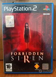 FORBIDDEN SIREN SONY PLAYSTATION 2 PS2 PAL