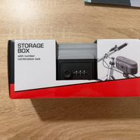 Portaoggetti Bici Lucchetto a Combinazione - Nuovo