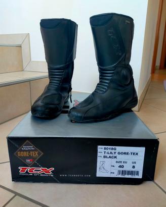 Stivali moto turismo TCX Gore-Tex Donna tg. 40