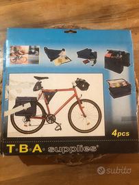 Set di borse per bicicletta