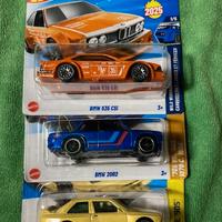 HotWheels Lotto 3 BMW: 635 CSi, 2002, '92 M3