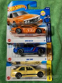 HotWheels Lotto 3 BMW: 635 CSi, 2002, '92 M3