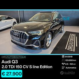 Audi Q3 2.0 35 TDI 150 CV Stronic Sline TETTO/B&O