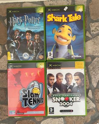 Lotto di 4 giochi per Xbox Classic + Demo Disk