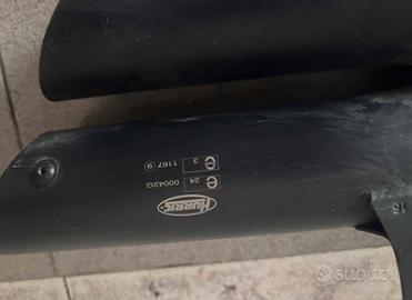 Scarico omologato e leve honda cb500x