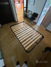 Letto + rete ortopedica una piazza e mezza