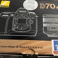 Nikon D70kit completo