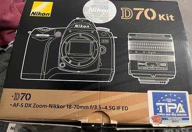 Nikon D70kit completo