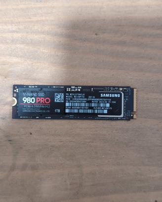 Samsung 980 Pro 1TB NVMe PCIe 4.0 con dissipatore