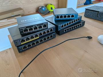 Switch gigabit TP-LINK e NETGEAR vari VLAN