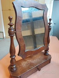 Specchiera da appoggio antica