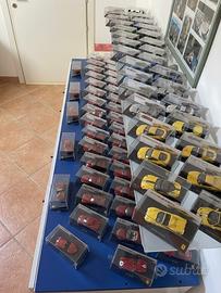 COLLEZIONE COMPLETA 86 modellini FERRARI 1:43-teca