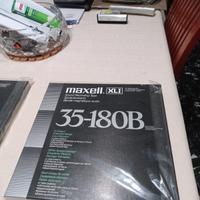 2 bobine audio Maxwell nuove mai usate