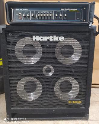 Testata e cassa HARTKE per basso elettrico 