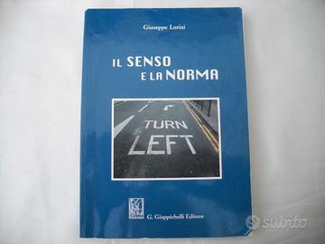 IL SENSO E LA NORMA - LIBRO PER CORSO UNIVERSITARI