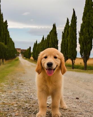 Cuccioli Golden Retriever Anglo-Americani