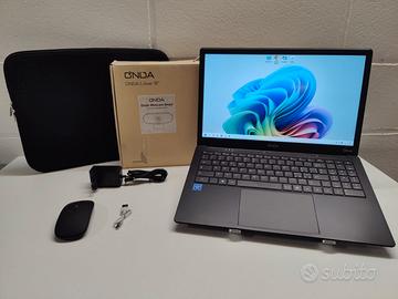 Notebook Intel Quad Core SSD 256GB Ram 8GB FHD 15