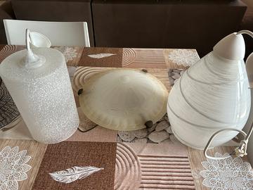 Lotto lampadari e plafoniera
