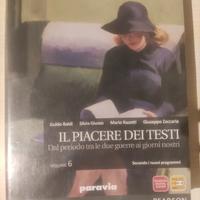 libro di italiano-IL PIACERE DEI TESTI. VOLUME 6.