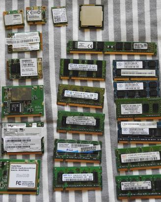 Ram varie + CPu Intel + moduli wifi