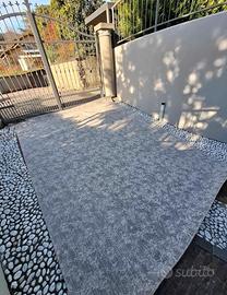 TAPPETO TISCA TIARA OUTDOOR PERLA 300x400 cm