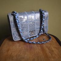 Borsa donna Chanel in alligatore