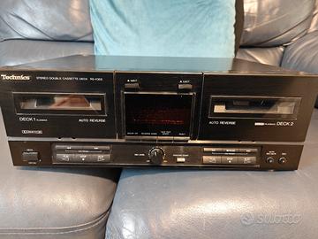Technics stereo doppia piastra