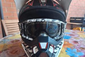 casco motocross/enduro fox racing v1 taglia M