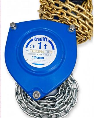 Paranco a catena tractel tralift