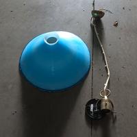 Lampadario in vetro di Murano lavorato