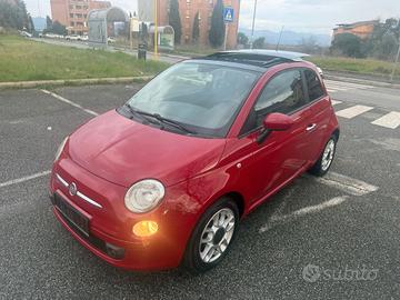 fiat 500 tetto apribile neop 80000km orig garanzia