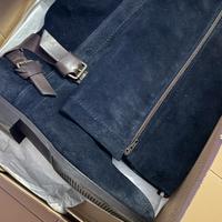 Stivali alti in pelle scamosciata Hilfiger Denim