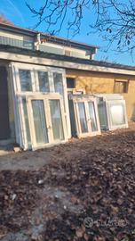 Serramenti in pvc nuovi e usati 