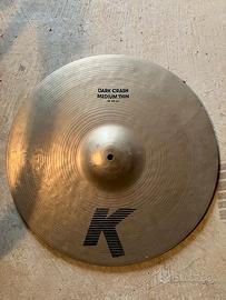 Zildjian Dark Crash Medium Thin Brillant 18"