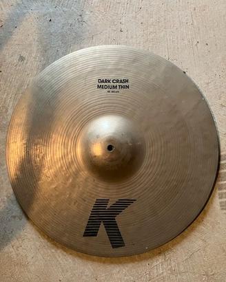 Zildjian Dark Crash Medium Thin Brillant 18"