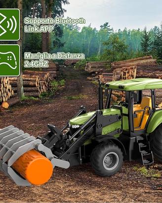 Trattore Telecom. per Bambini 2.4GHz + Blueto
