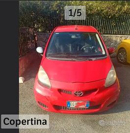 TOYOTA AYGO SOL CONNECT EURO 5, 5 porte ROSSA 2011