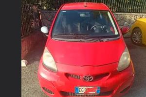 TOYOTA AYGO SOL CONNECT EURO 5, 5 porte ROSSA 2011